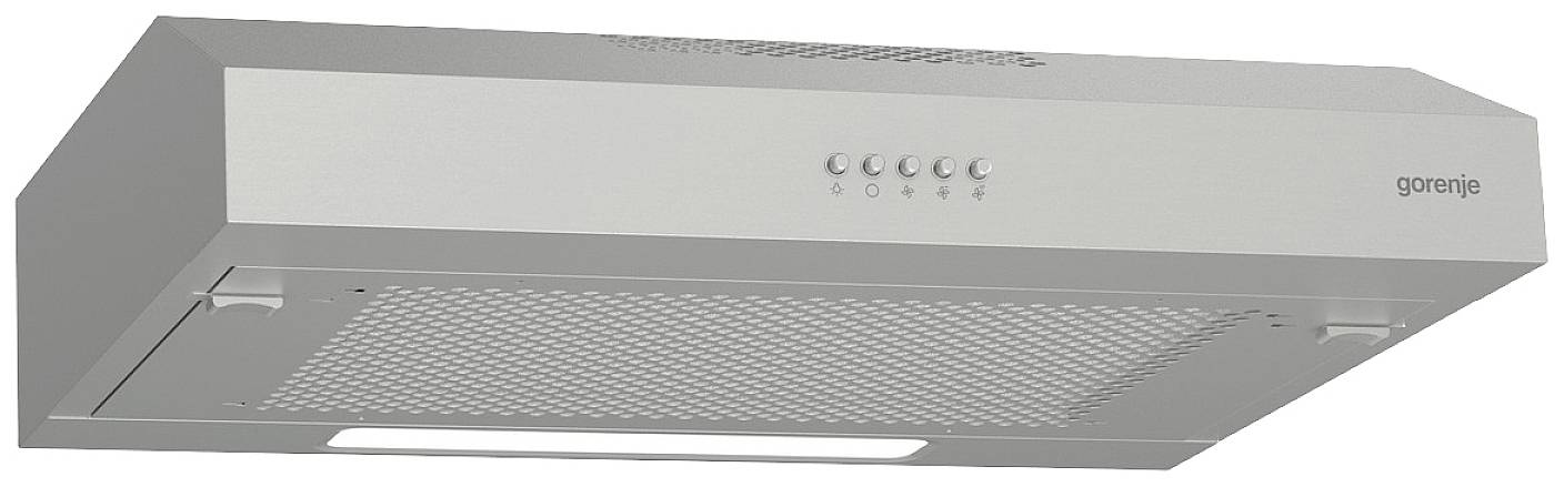 Gorenje WHU629ES/S Onderbouw afzuigkap 596 mm Energielabel: B (A+++ - D) 64 dB RVS-0