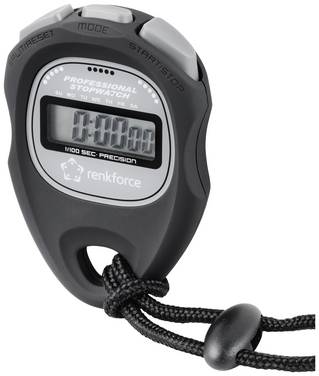 Renkforce WT-034 Digitale stopwatch Zwart