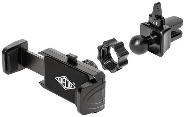Wedo 60 06101 Passieve telefoonhouder/smartphonehouder zwart