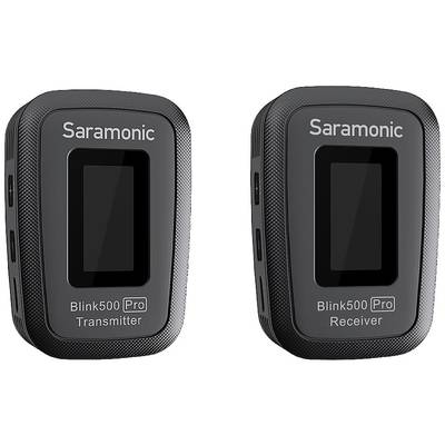 Saramonic Blink 500 Pro B1 Dasspeld Draadloze microfoonset Zendmethode:Radiografisch 