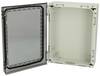 Fibox NEO PC 423215 T 4811002 Wandbehuizing 420 x 320 x 150 Polycarbonaat Corrosiebestendig Grijs-wit (RAL 7035) 1 stuk(s)
