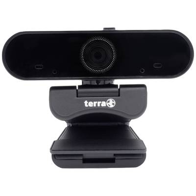 Terra Slide TW-S01 Full HD-webcam 1920 x 1080 Pixel Klemhouder 