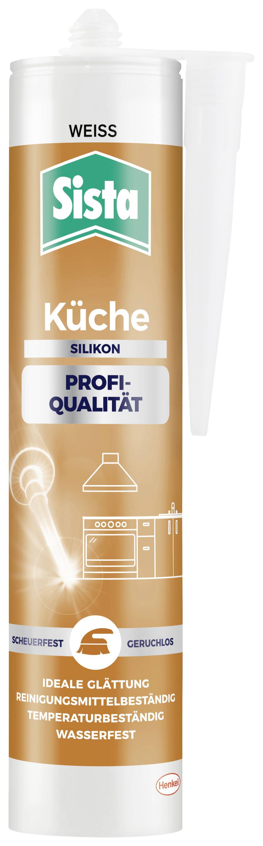 Sista Küche Siliconenkit Kleur (specifiek): Wit 280 ml