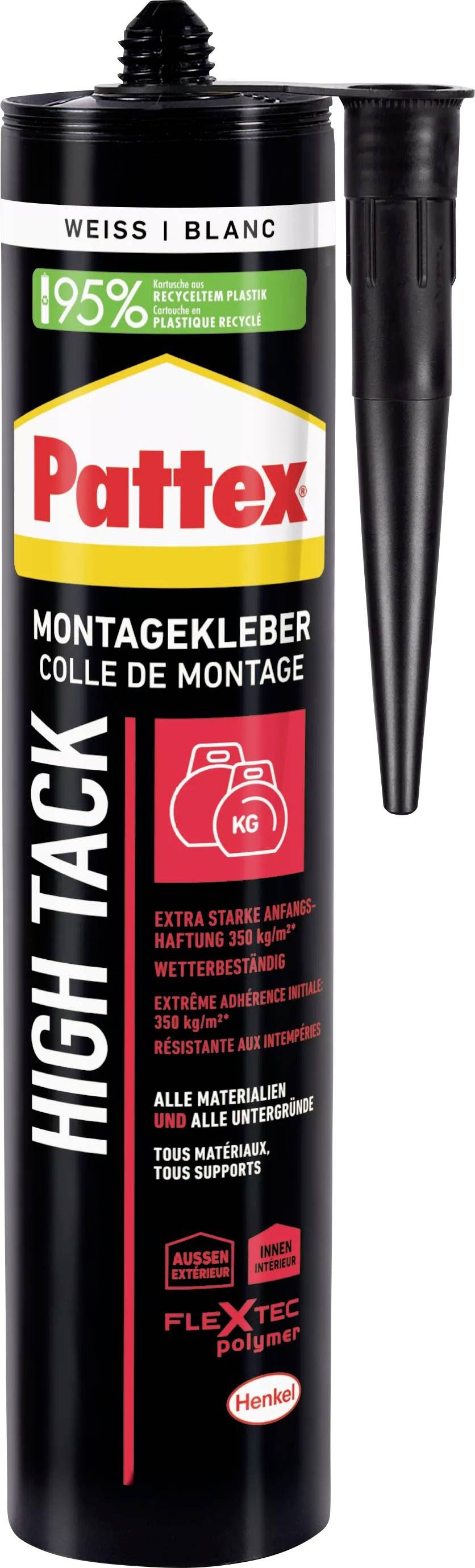 Pattex High Tack Montagelijm Kleur (specifiek): Wit 511 g