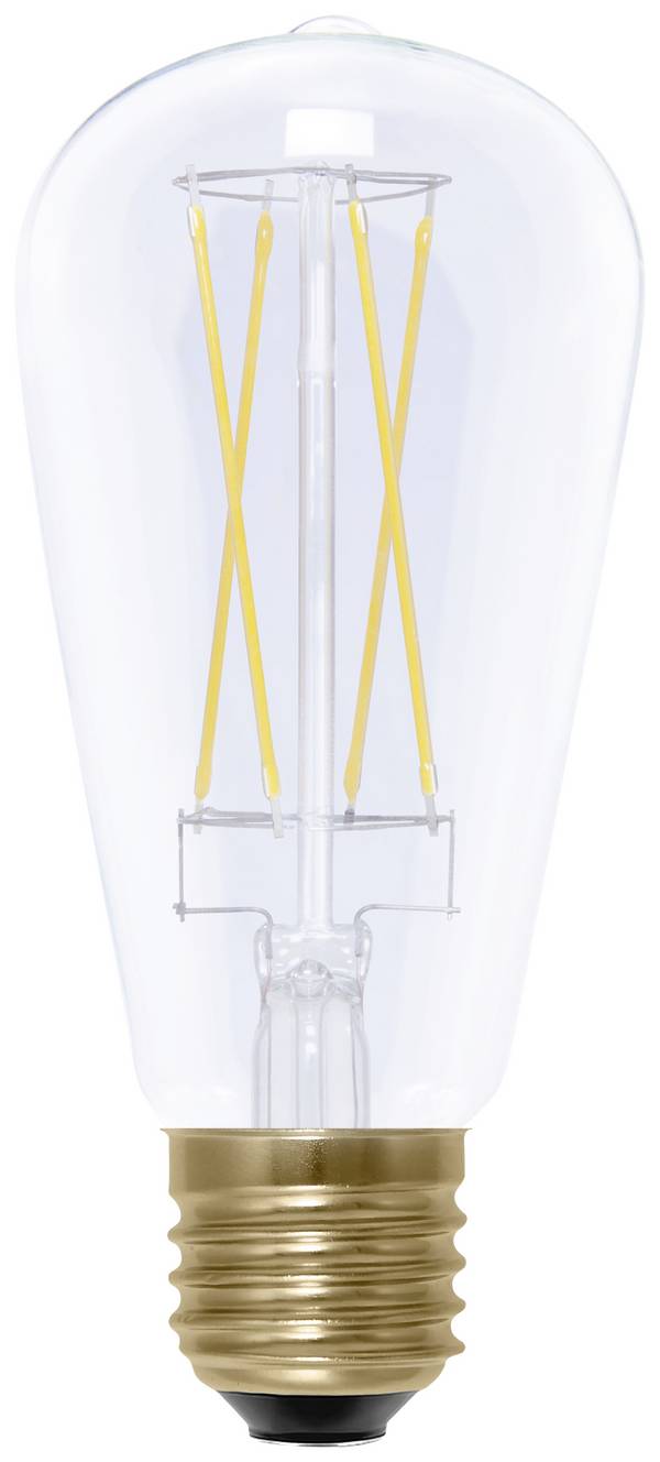 Segula 55298 LED-lamp Energielabel G (A - G) E27  5 W = 35 W Warmwit (Ø x h) 65 mm x 145 mm Dimbaar 1 stuk(s)