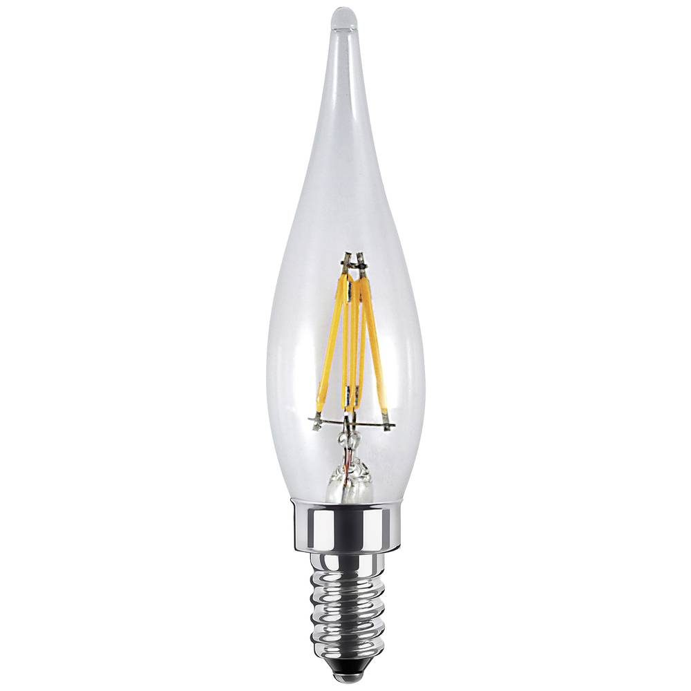 Segula 55234 LED-lamp E10 Kaars 1 W = 8 W Warmwit (Ø x l) 22 mm x 88 mm 1 stuk(s)