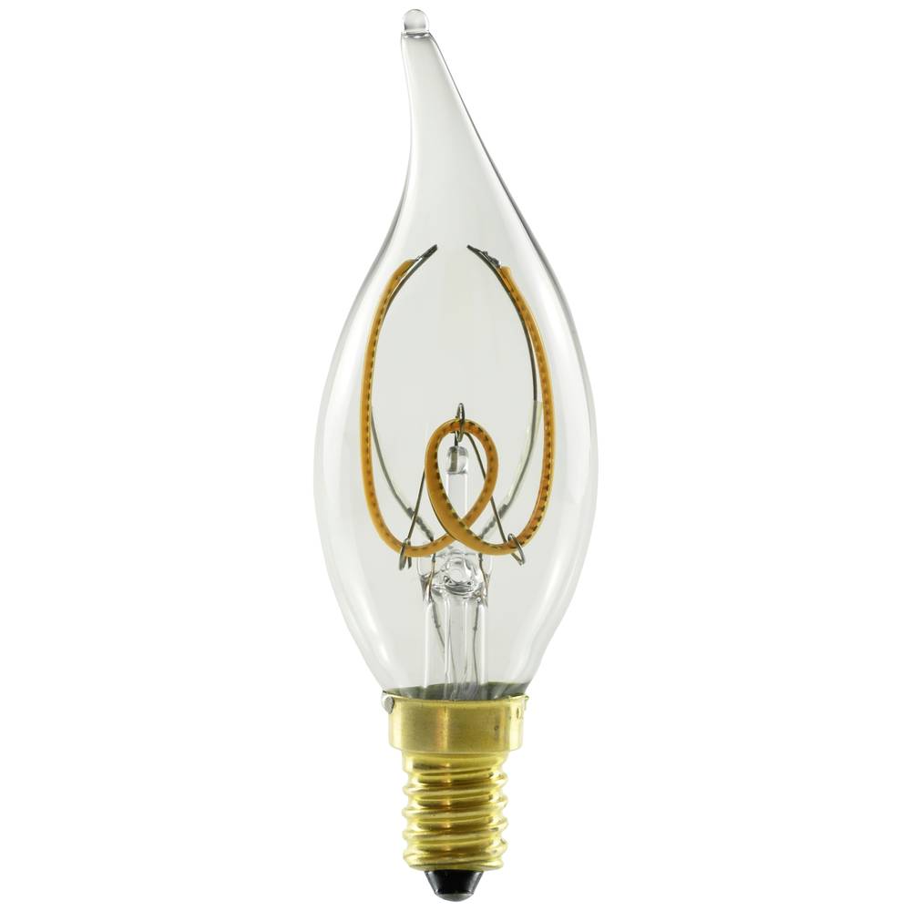 Segula 50632 LED-lamp Energielabel G (A - G) E14 Kaars windlicht 3.2 W = 20 W Warmwit (Ø x l) 35 mm x 112 mm 1 stuk(s)