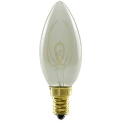 Segula 50653 LED-lamp Energielabel G (A - G) E14 Kaars 3.2 W = 20 W Warmwit (Ø x l) 35 mm x 100 mm  1 stuk(s)