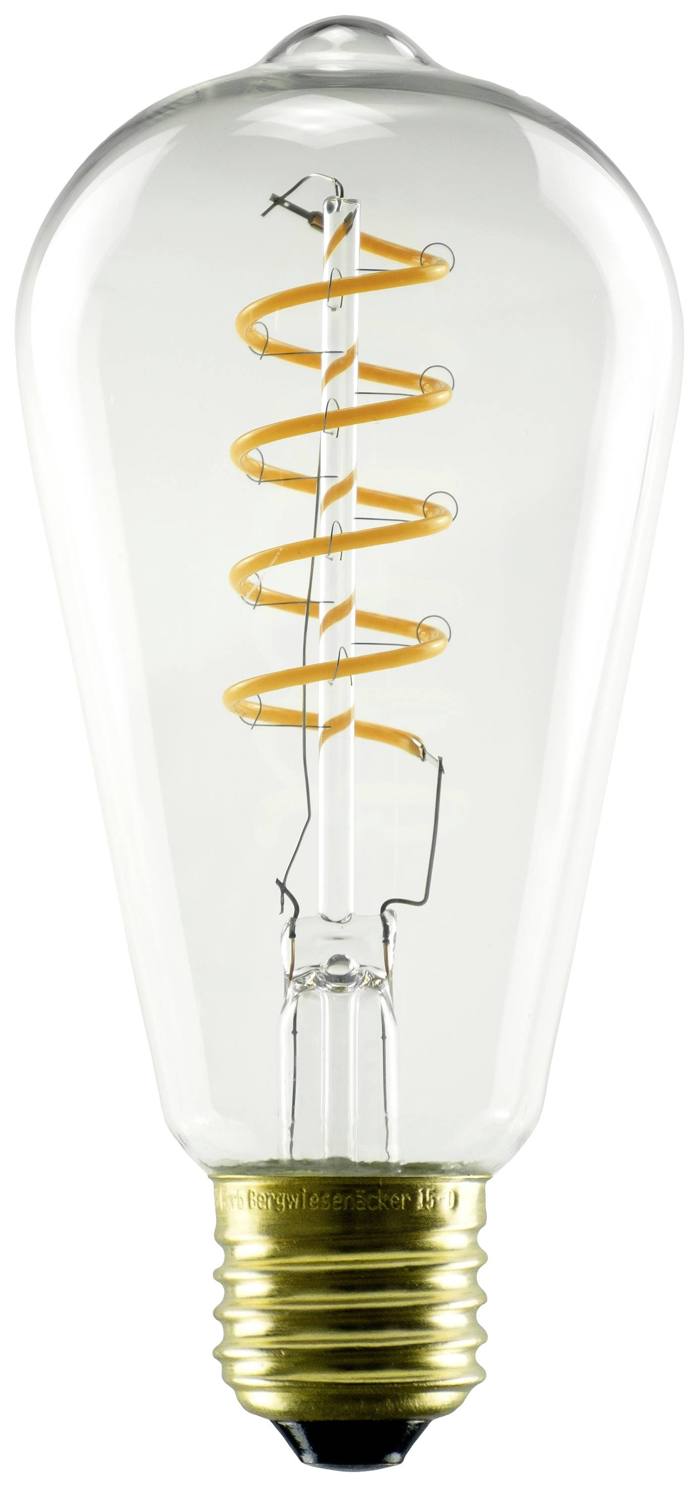 Segula 50650 LED-lamp Energielabel G (A - G) E27 3.2 W = 20 W Warmwit (Ø x l) 65 mm x 145 mm 1 stuk(s)