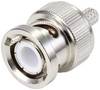TRU COMPONENTS TC-10101508 BNC-connector Stekker, recht 50 Ω 1 stuk(s)