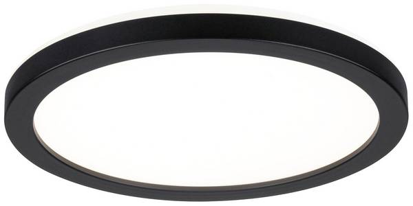 Paulmann 70997 P Atria Shine 11,2W 3000K 190mm sz Ks LED-plafondlamp LED   11.2 W Zwart