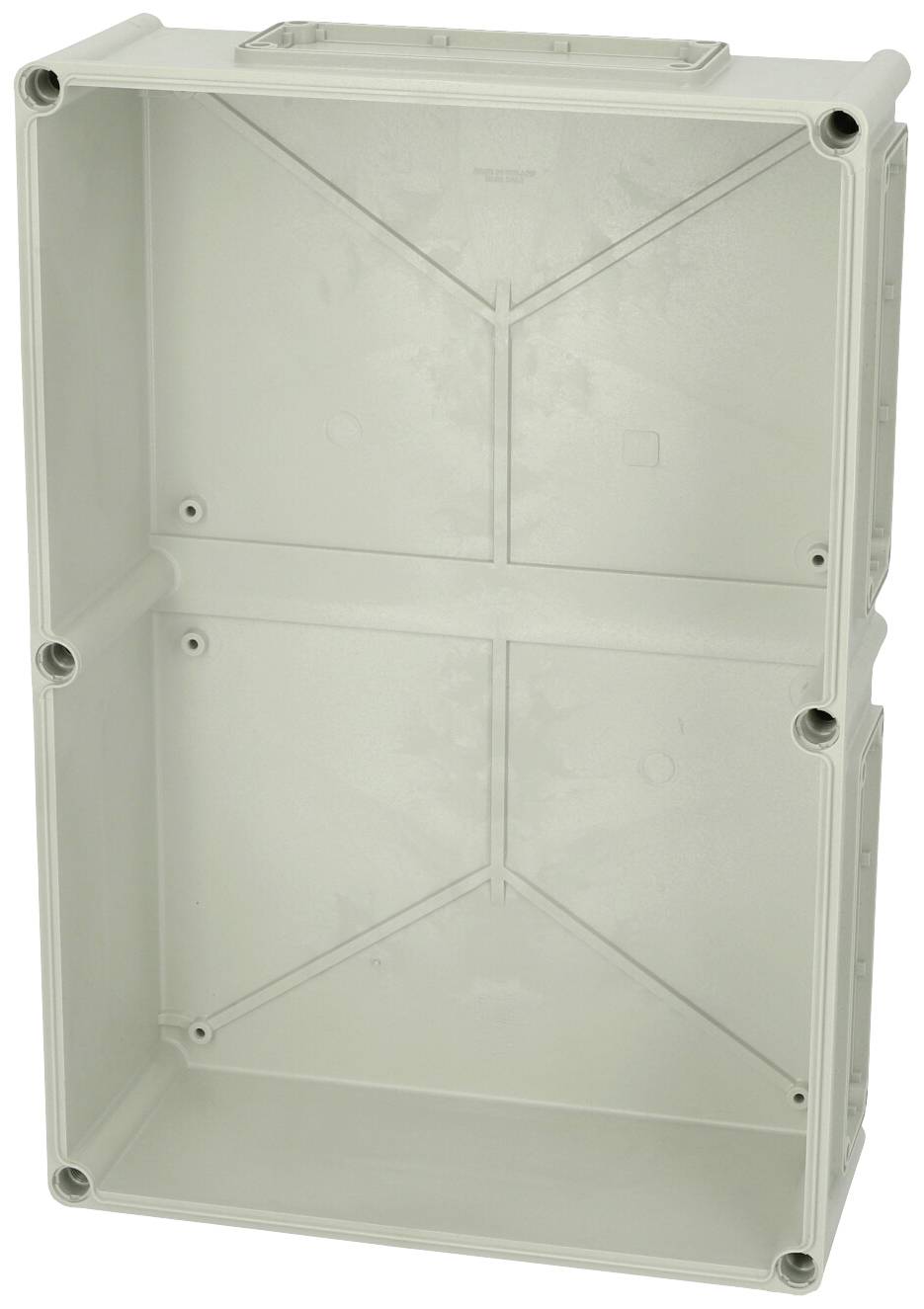 Fibox Base, PC Openings, 6x size 2 flange 3530317 Behuizing onderkant 560 x 380 x 150 Polycarbonaat Grijs-wit (RAL 7035) 1 stuk(s)