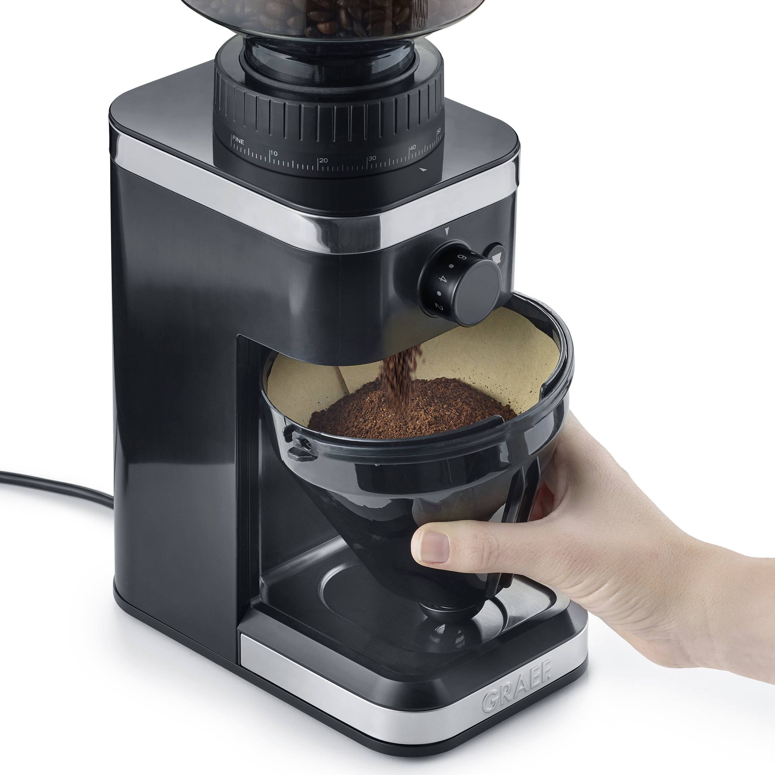 GRAEF Kaffeemühle CM 502, schwarz-8