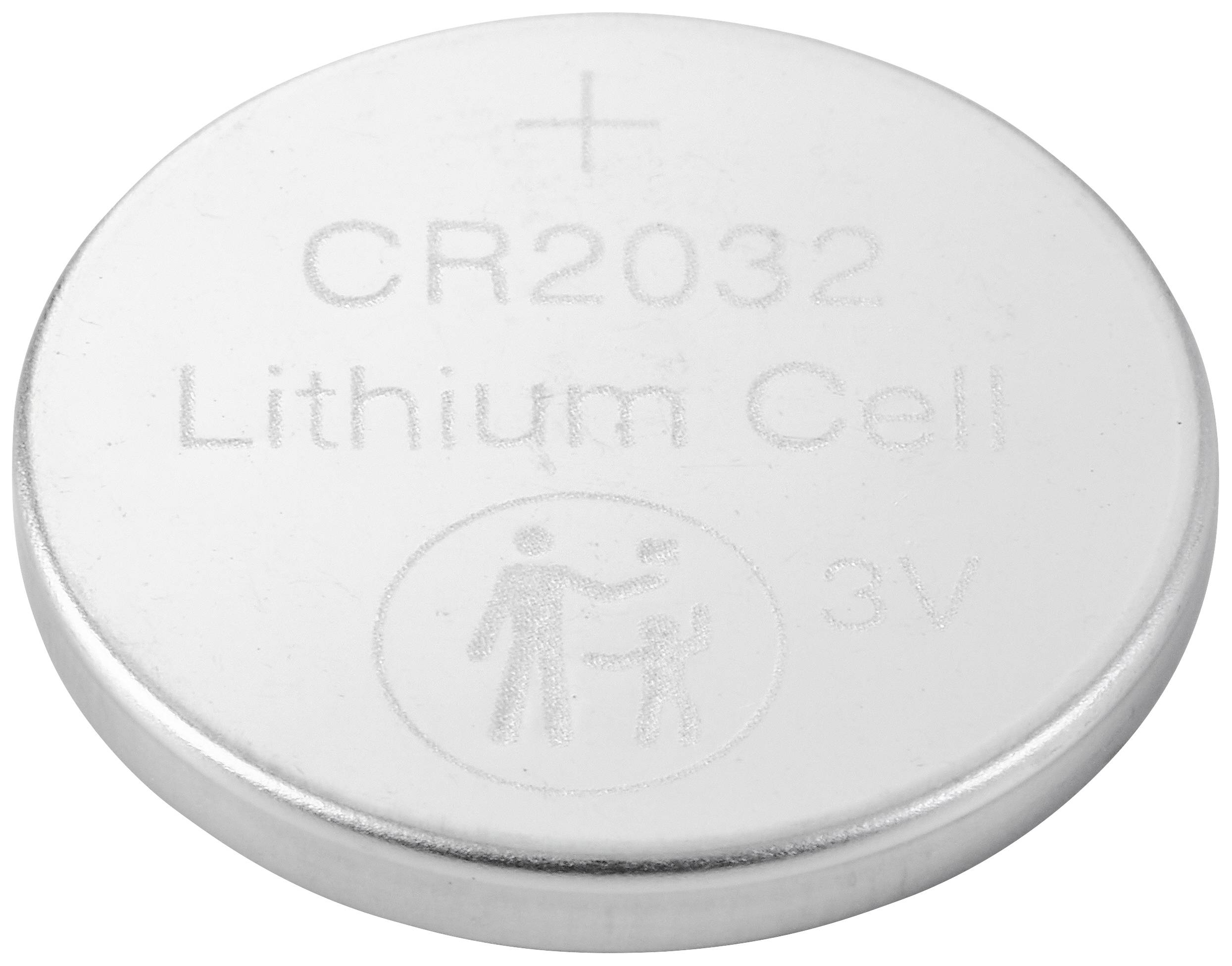 VOLTCRAFT Knoopcel CR2032 3 V 4 stuk(s) 220 mAh Lithium LM2032-1