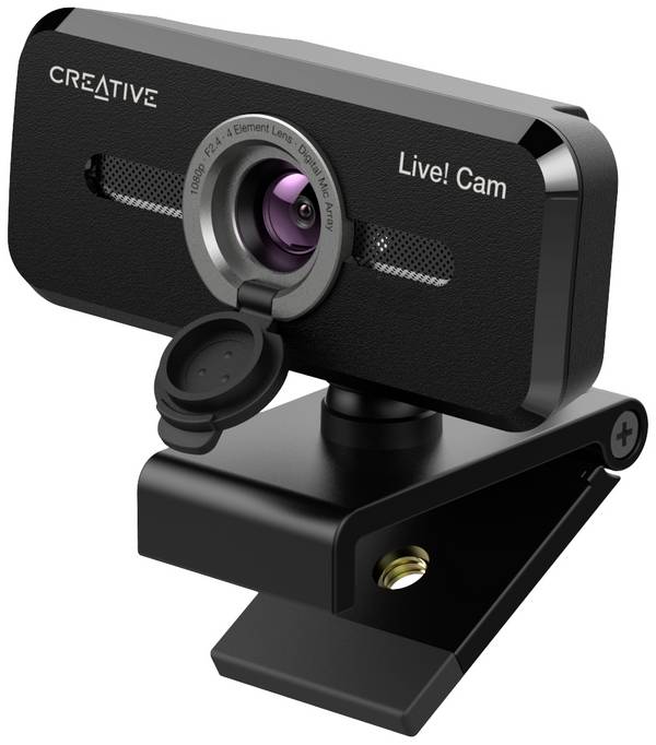Creative LIVE Cam Sync 1080P V2 Full HD-webcam 1920 x 1080 Pixel Klemhouder