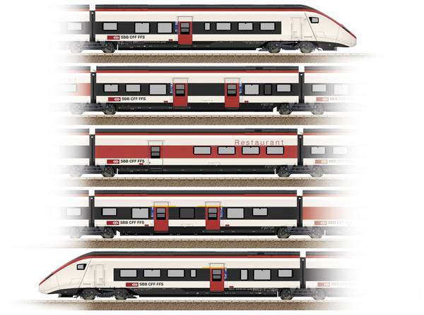 TRIX H0 25810 H0 hogesnelheidstreinstel Rabe 501 Giruno van de SBB