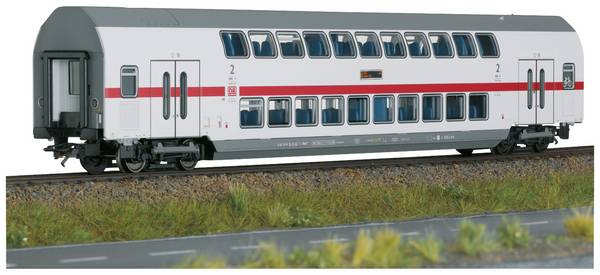 TRIX H0 23254 H0 dubbeldeksrijtuig IC2 van de DB-AG DBpza 682.2, 2e klas, rijennummer 4