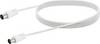 Schwaiger Antenne, Satelliet Aansluitkabel [1x IEC-stekker - 1x IEC-bus] 3.0 m Wit