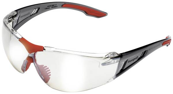 Honeywell SVP-400 1035641 Veiligheidsbril  Transparant, Rood