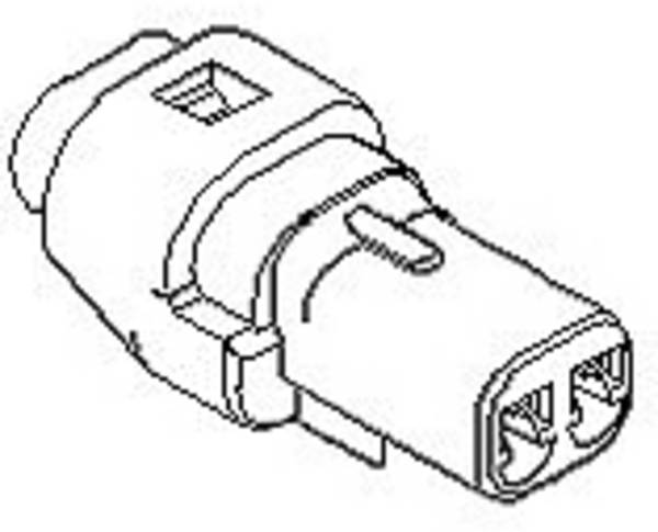 Molex 522130211 Female behuizing (kabel) Inhoud: 1 stuk(s)