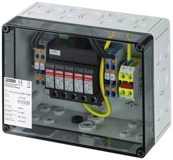 Phoenix Contact 1101176 SOL-SC-1ST-0-DC-2MPPT-1000SE Stringbox