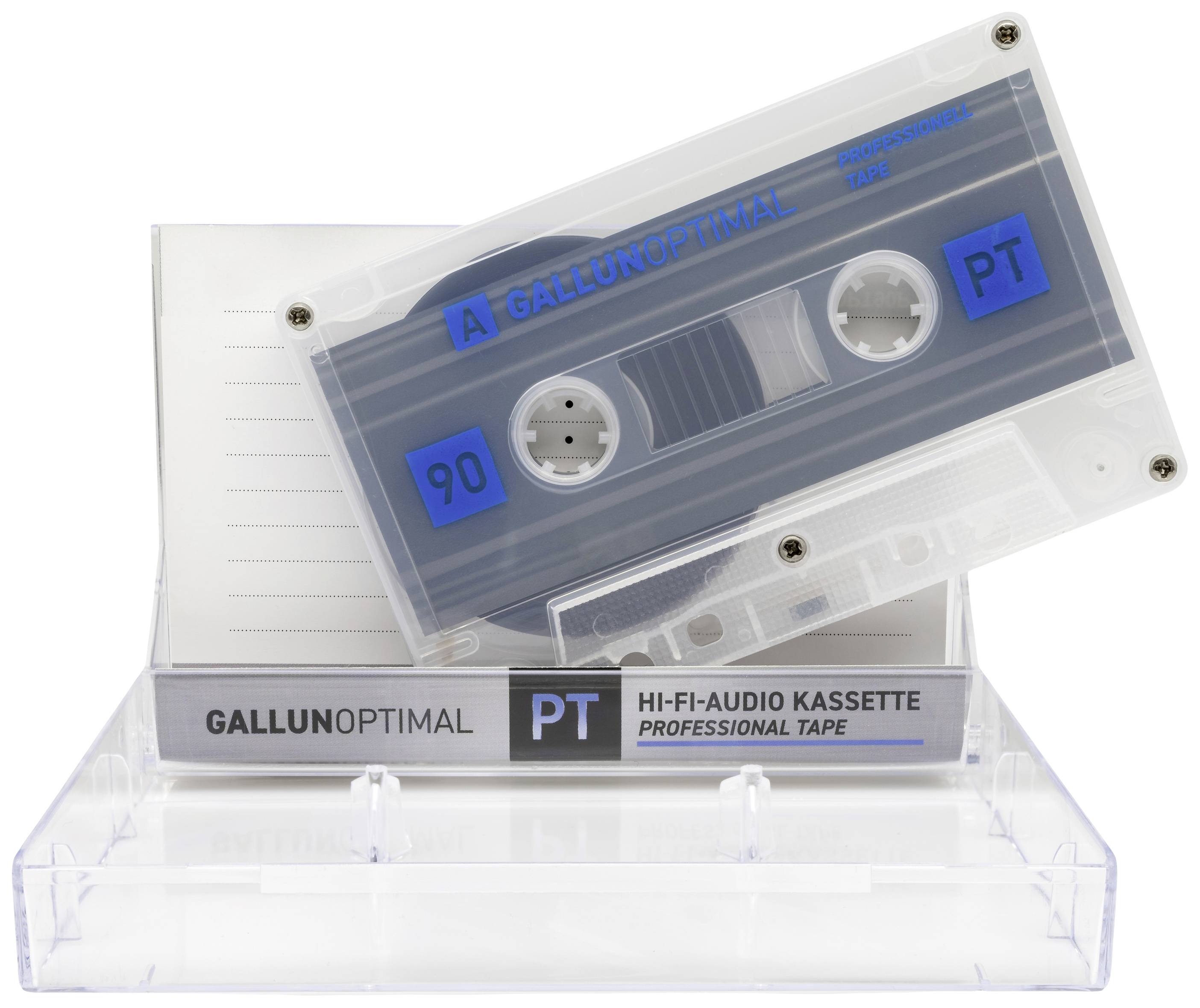 GALLUNOPTIMAL PT-90 Cassettebandje 90 min. Set van 5 stuks-4