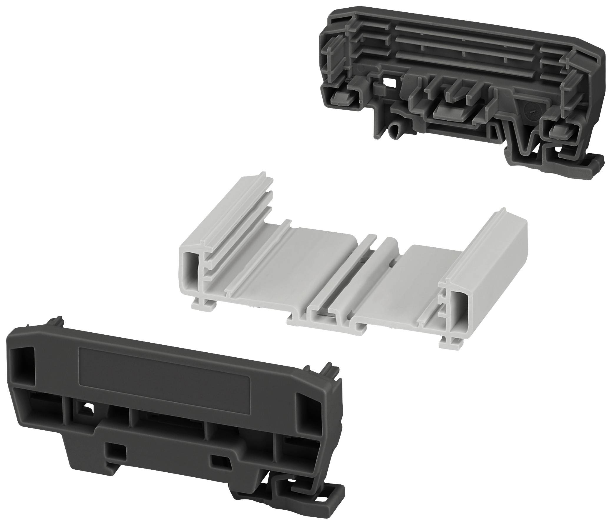 Phoenix Contact UM-PRO-KIT-B72-L60-7035 1310823 Profielbehuizing 63.8 x 92.3 x 39.45 PA Grijs-wit (RAL 7035), Zwart (RAL 9005) 1 stuk(s)