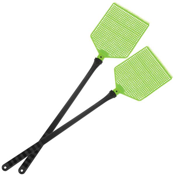 Gardigo  251612 Vliegenmepper   (b x h x d) 98 x 438 x 5 mm Zwart, Groen 2 stuk(s)