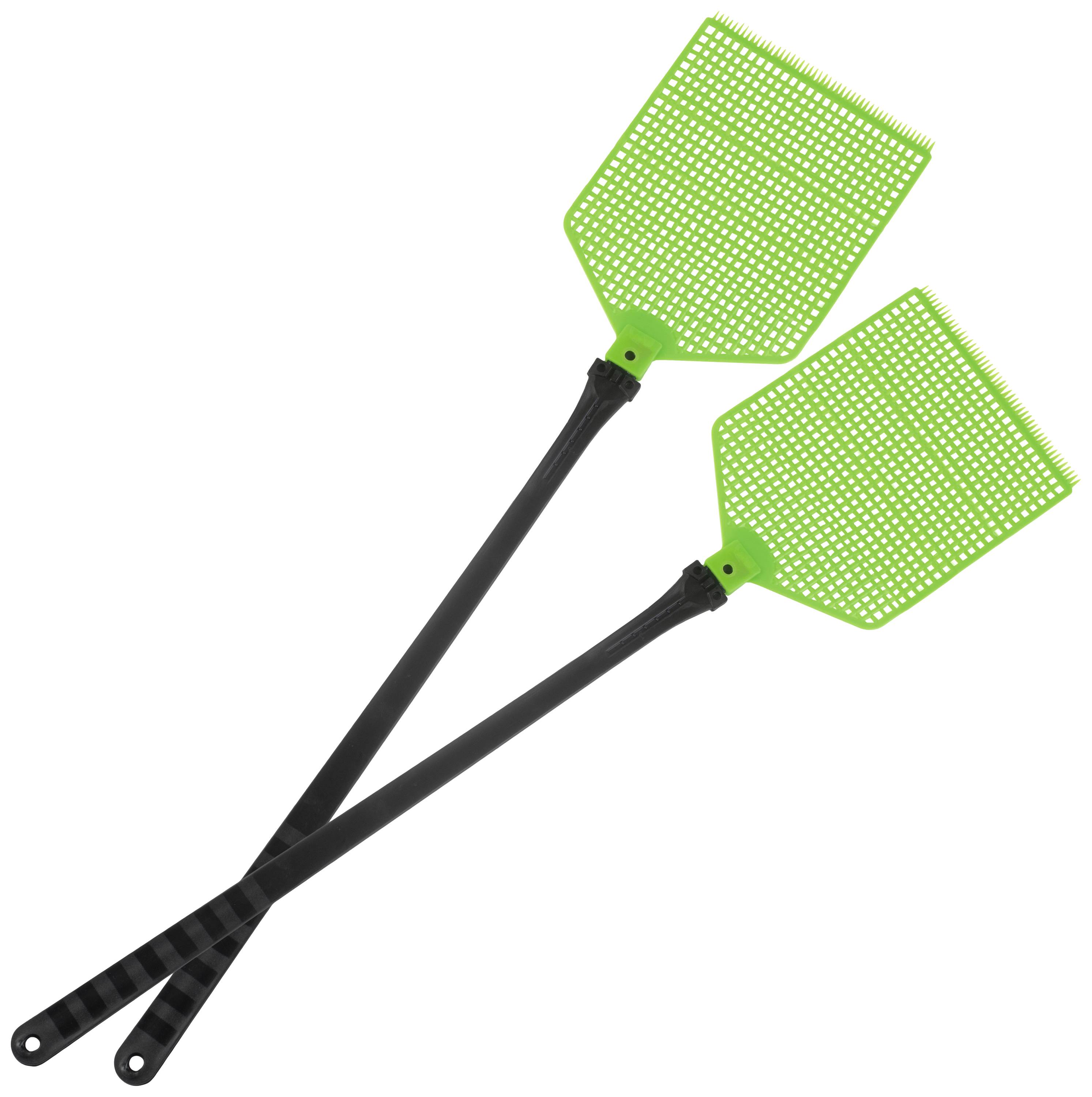 Gardigo 251612 Vliegenmepper (b x h x d) 98 x 438 x 5 mm Zwart, Groen 2 stuk(s)-0