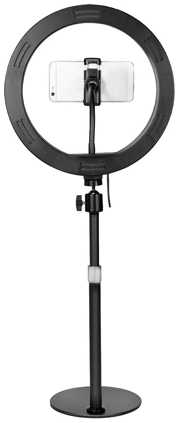 Logilink smartphone ringlamp statief met afstandsbediening, DM 25cm-6