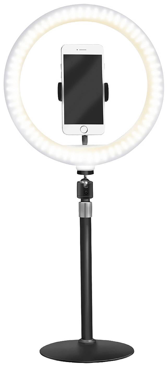 Logilink smartphone ringlamp statief met afstandsbediening, DM 25cm-9