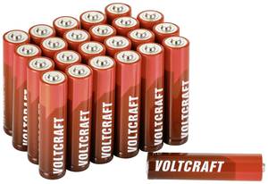 Conrad VOLTCRAFT Industrial LR03 AAA batterij (potlood) Alkaline 1350 mAh 1.5 V 24 stuk(s) aanbieding