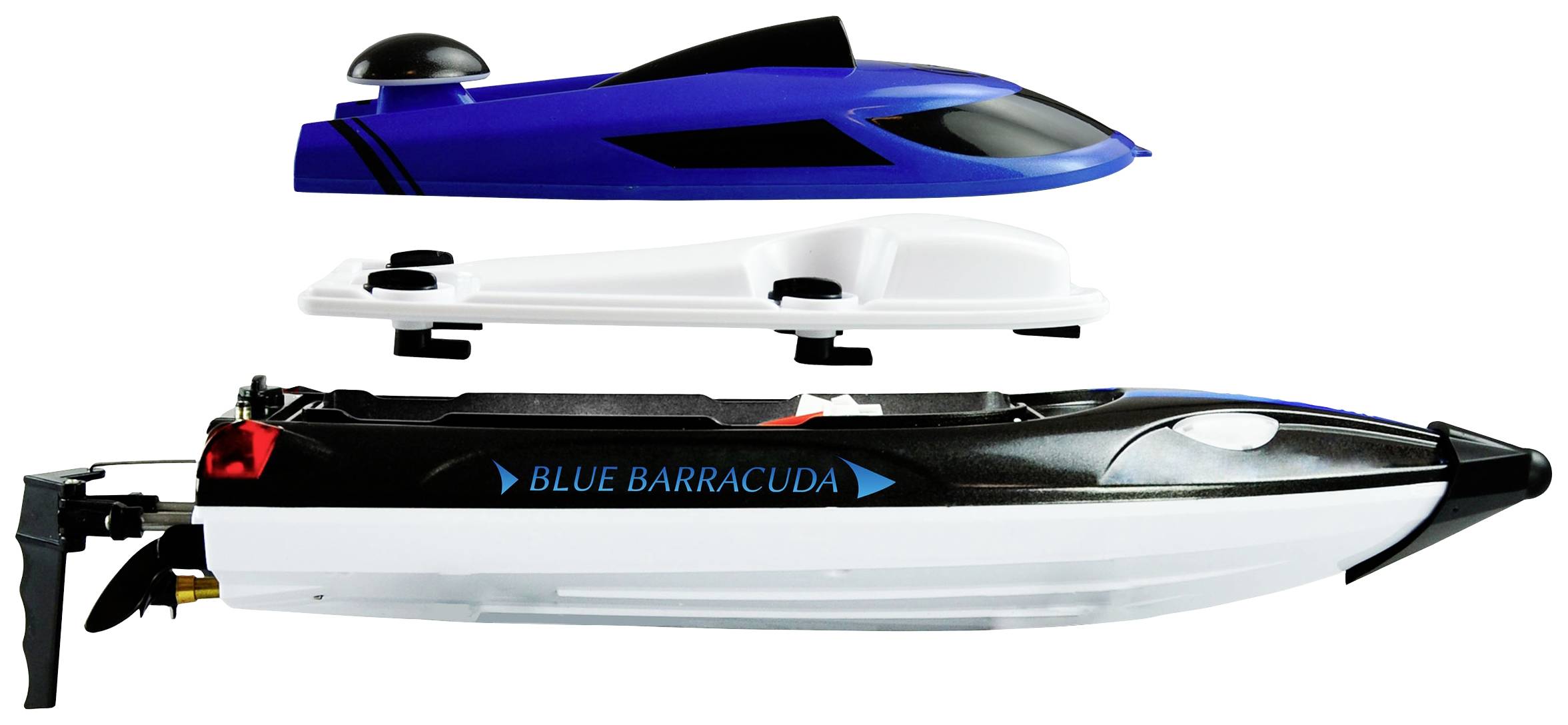 Amewi Blue Barracuda V2 RC boot voor beginners RTR 355 mm-3