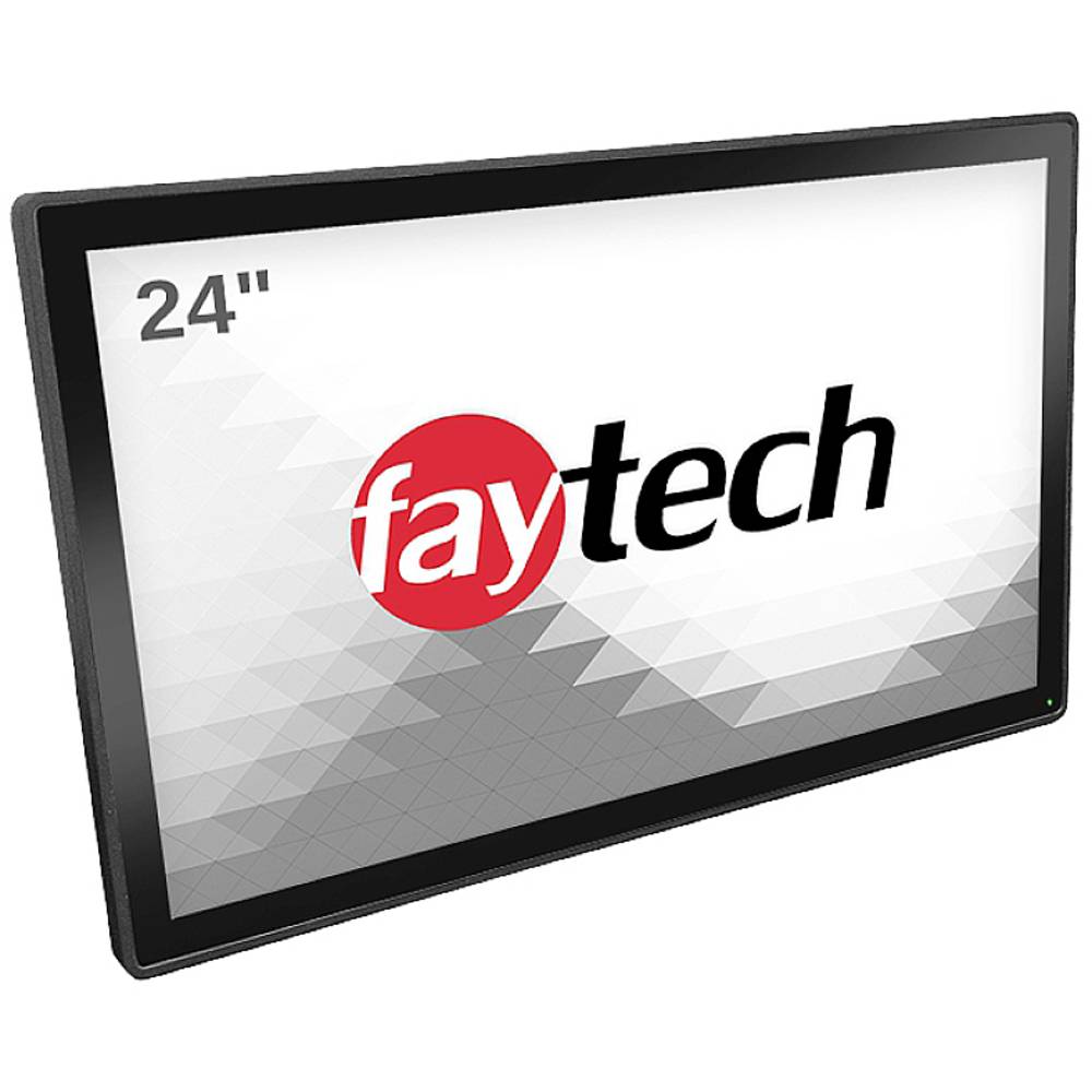 Faytech 1010502315 Touchscreen monitor Energielabel: G (A - G) 61 cm (24 inch) 1920 x 1080 Pixel 16:9 3.5 ms HDMI, DVI, VGA, Hoofdtelefoon (3.5 mm jackplug),