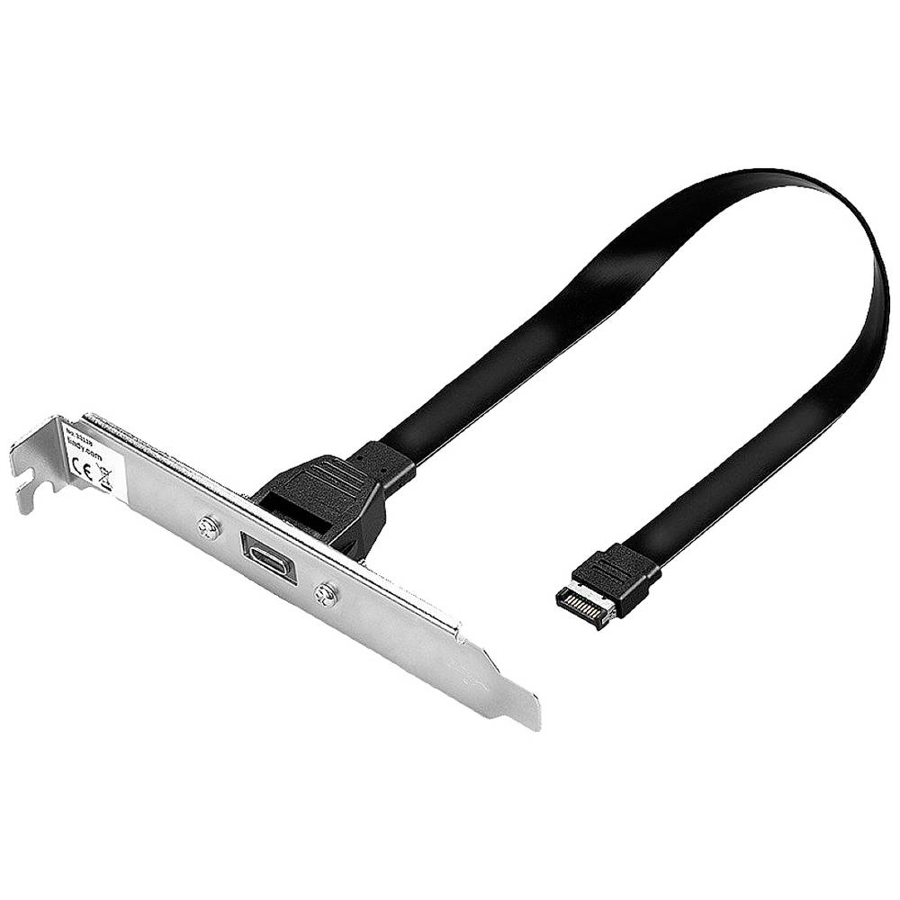 LINDY USB-C® Adapter [1x USB-C stekker - 1x USB-C bus] 33118