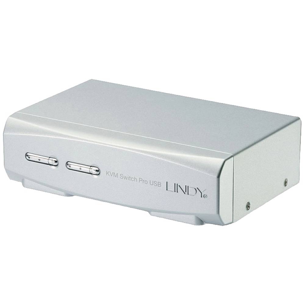LINDY neu KVM-switch DVI Muis, Toetsenbord 2560 x 1600 Pixel
