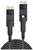 Zwart kabel met twee DisplayPort-connectoren, gemarkeerd met 'Source' en 'Display'. Beide connectoren zijn voorzien van het merk 'Lindy'.