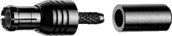 Telegärtner 100024979 100024979 MCX-connector Stekker, recht 50 Ω 1 stuk(s) Piece