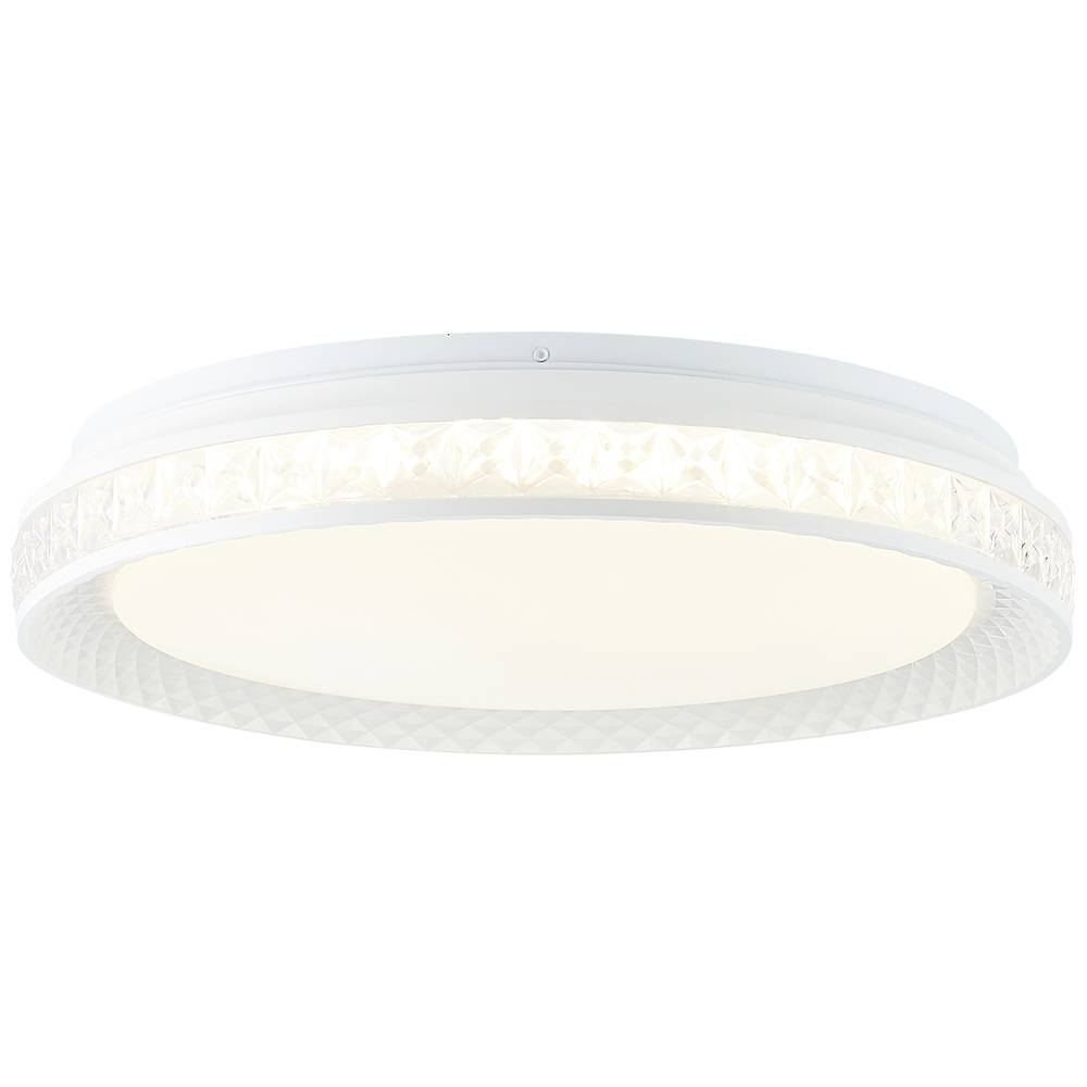 Brilliant Burlie - Plafondlamp - Transparant;Wit