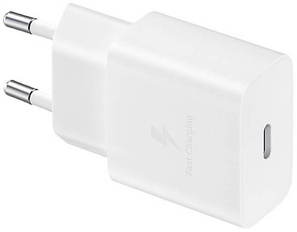Samsung EP-T1510NWEGEU USB-oplader 15 W 1x USB-C Wit Zonder kabel, Snellader