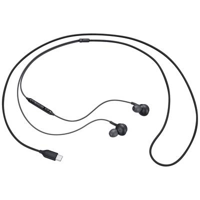 Samsung EO-IC100BBEGEU In Ear oordopjes   Kabel Stereo Zwart  Volumeregeling, Microfoon uitschakelbaar (mute)