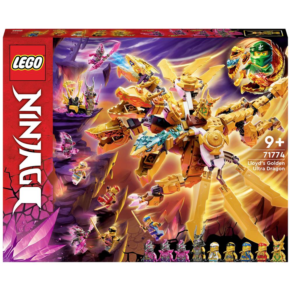 LEGO NINJAGO Lloyds Gouden Ultra Draak – 71774