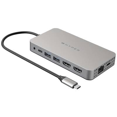 HYPER HDM1H-GL USB-C dockingstation Geschikt voor merk (dockingstation): Universeel