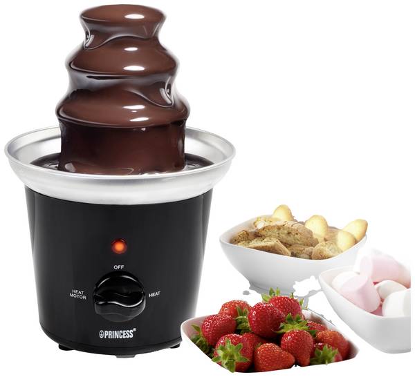 Princess 01.292994.01.001 01.292994.01.001 Chocoladefontein Zwart