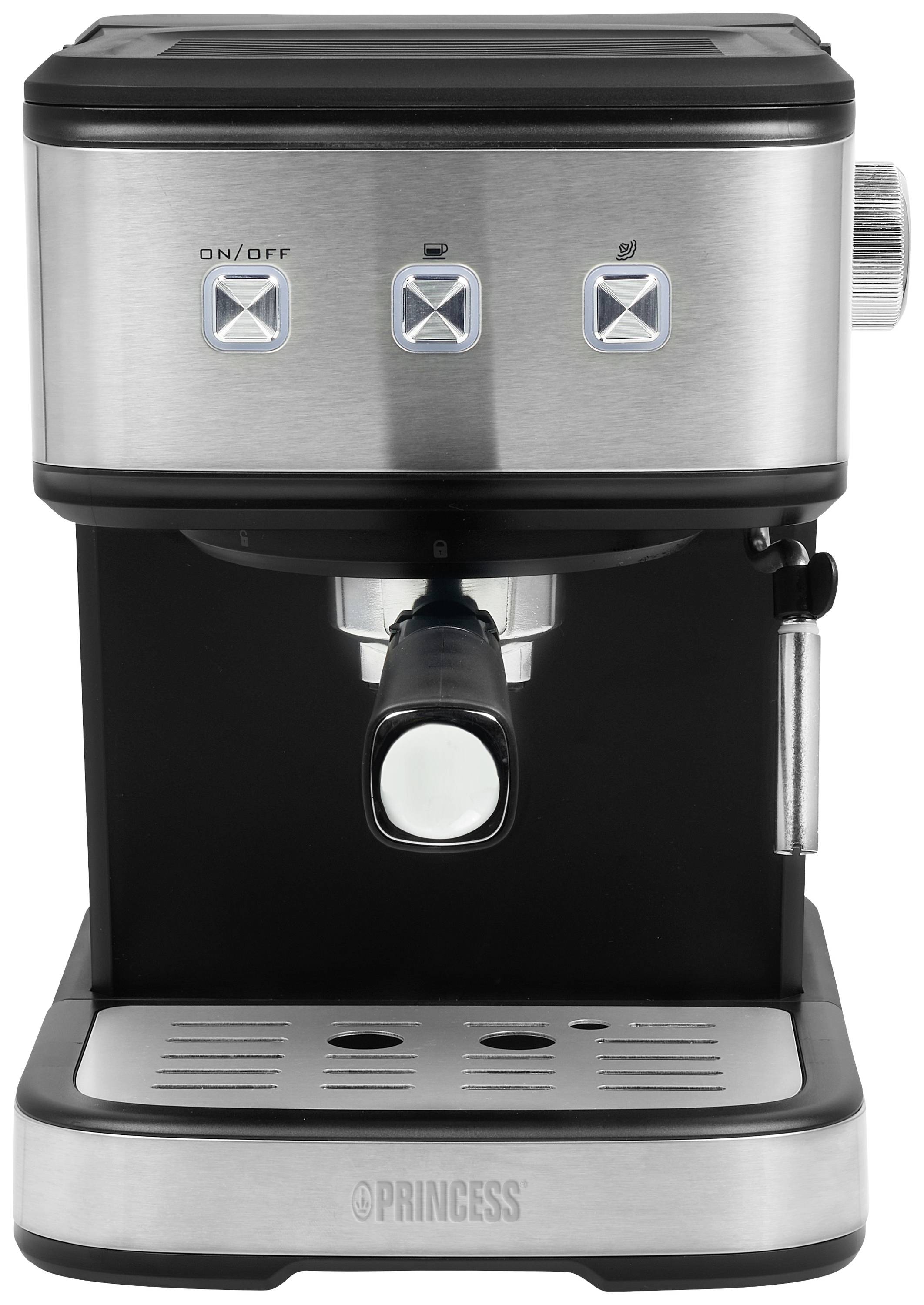 Princess 249413 Espressomachine met filterhouder RVS, Zwart 850 W-3