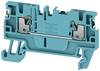 Weidmüller 2674600000 Doorgangsserieklem Push-In-klem, Steekaansluiting Blauw 100 stuk(s)
