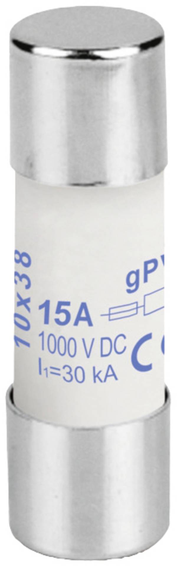 Weidmüller 2827970000 FUSE 10X38 15A 1000 VDC GPV S Buiszekering 15 A Inhoud 1 stuk(s)