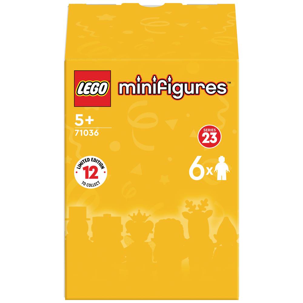 LEGO® Minifigures 71036 Serie 23, verpakking van 6 stuks