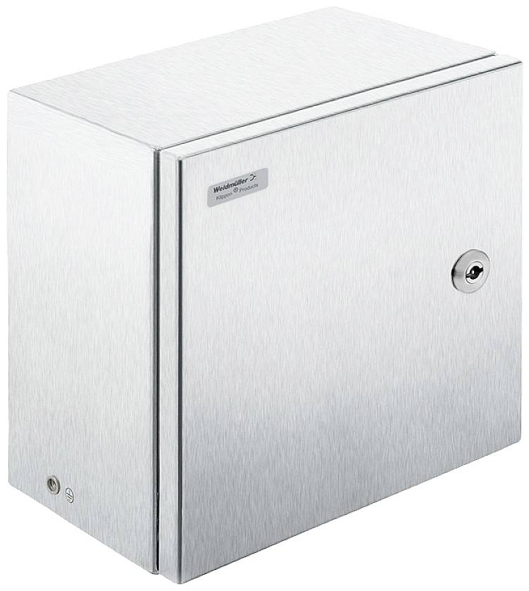 Weidmüller KEBXQL303020S4B1 AK 8000071034 Wandbehuizing 300 x 300 x 200 Staal (niet roestend) Geborsteld 40 stuk(s)