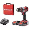 Einhell Professional TP-CD 18/50 Li-i BL (2x2,0Ah) Accu-klopboor/schroefmachine 2 snelheden Incl. lader, Incl. 2 accu's